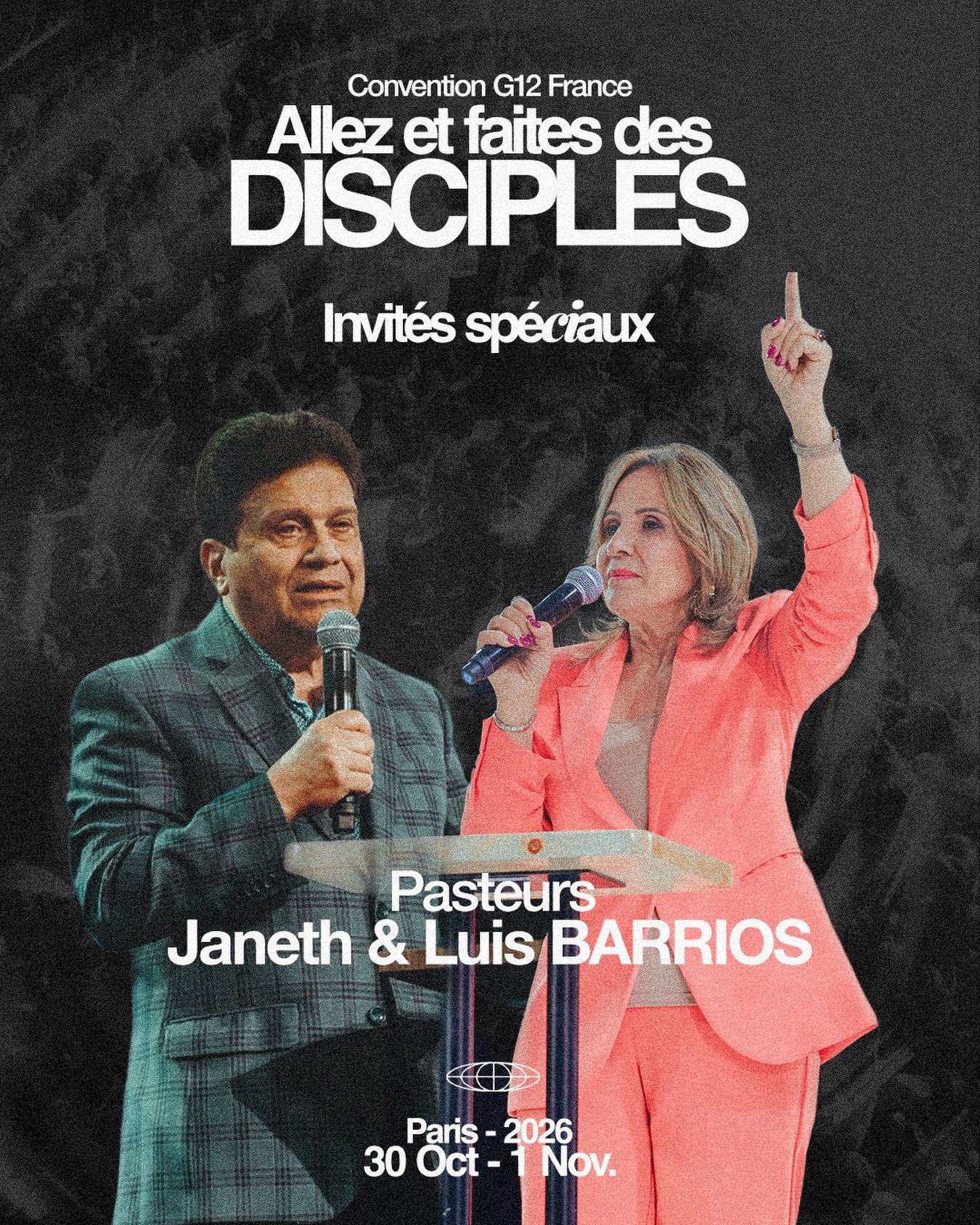 Affiche de Janeth & Luis Barrios — Convention G12 France