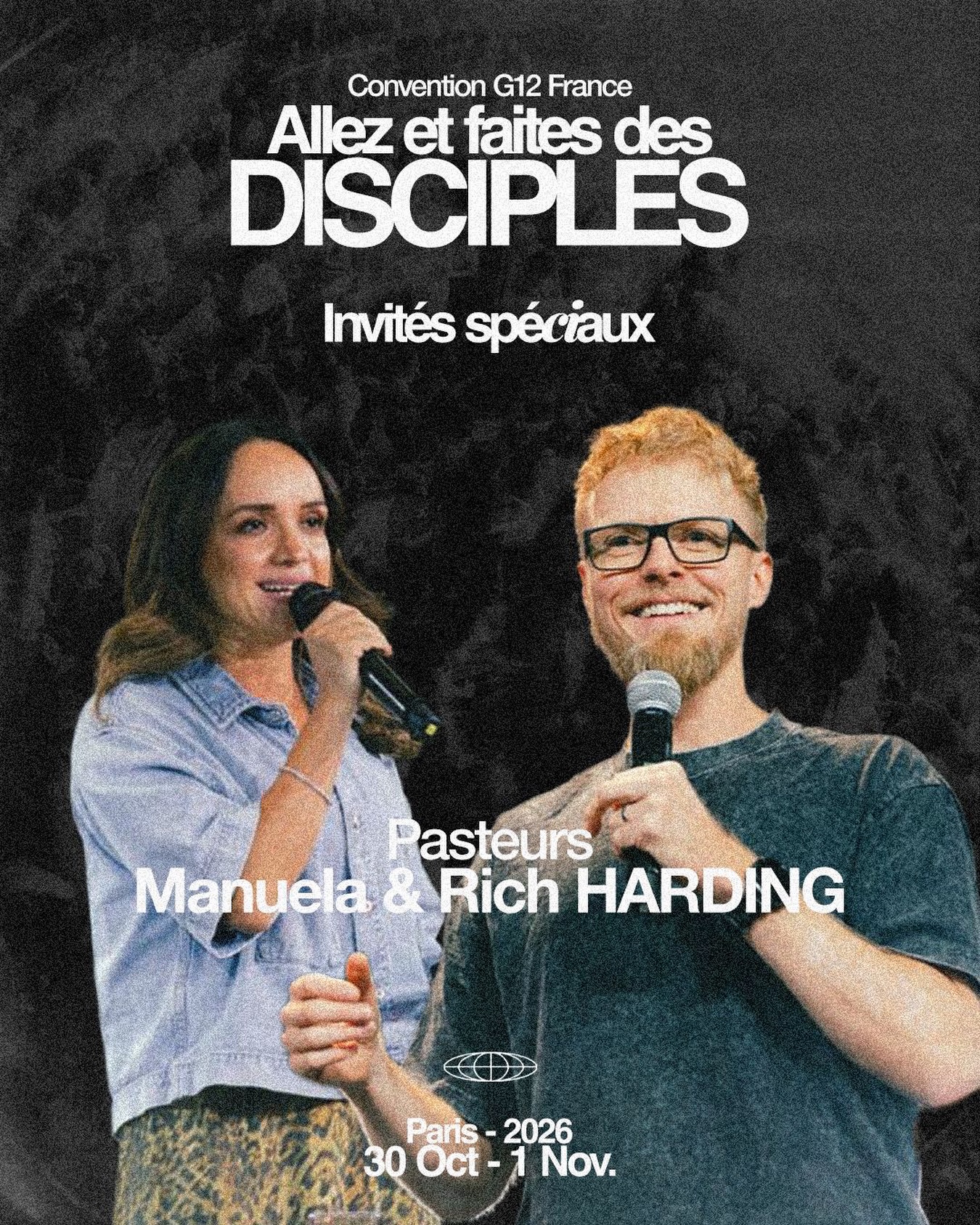 Affiche de Manuela & Rich Harding — Convention G12 France