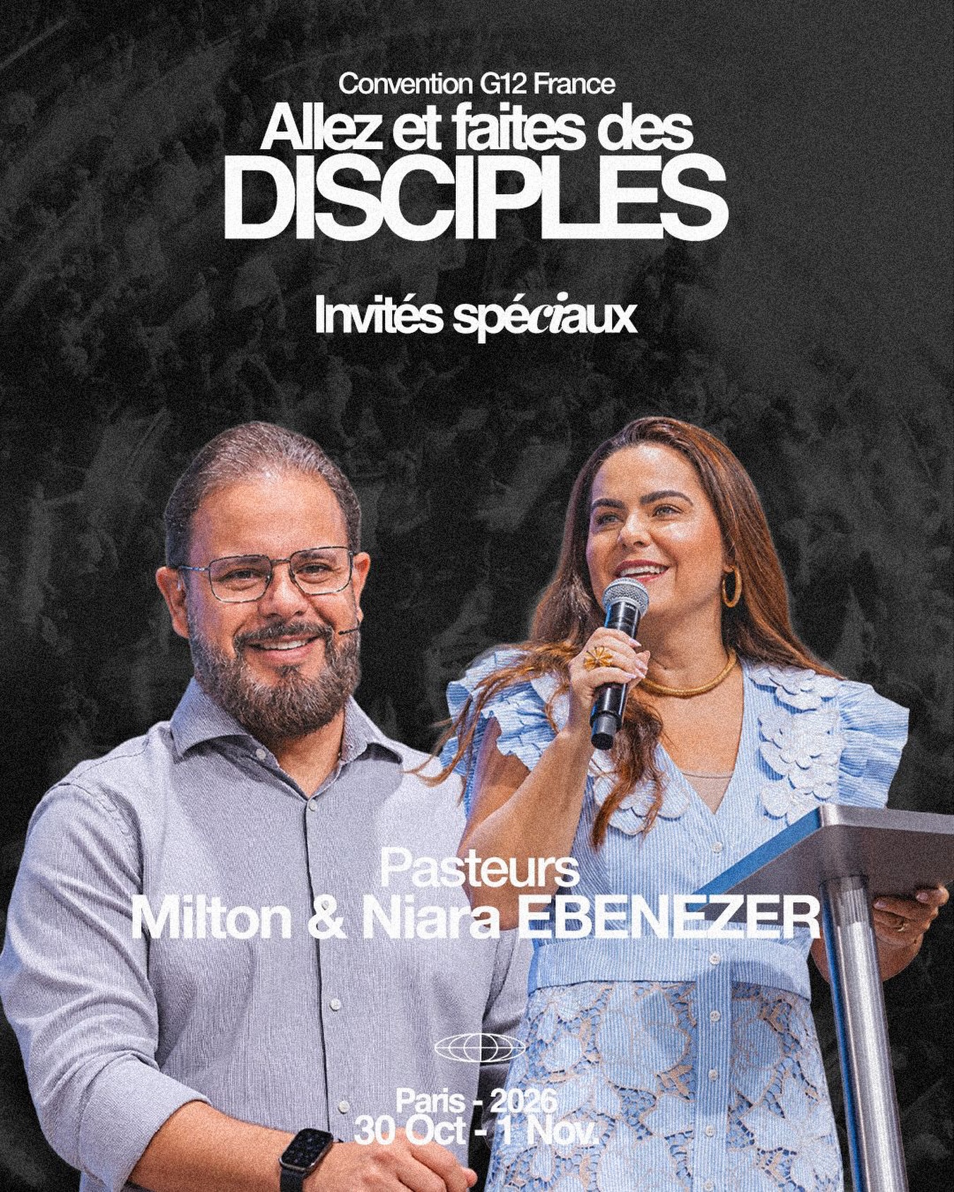 Affiche de Milton & Niara Ebenezer — Convention G12 France